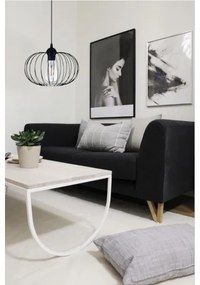 Lampadario a sospensione con filo BOCCA 1xE27/60W/230V