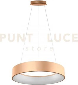 Lampadario a sospensione led noah oro 60w 8000lm cct 3000k 4000k 65...