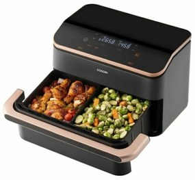 Friggitrice ad Aria Cosori Cosori Dual Basket Twinfry Chef Edition Nero 10 L