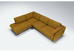 Divano angolare giallo scuro Sigge - Sits