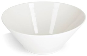 Kave Home - Ciotola grande ovale Pierina in porcellana bianca