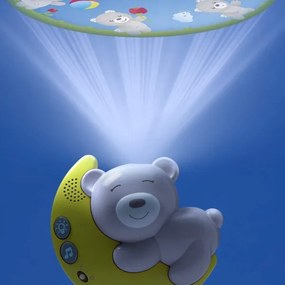 Chicco - Proiettore per culla con melodia 3in1 NEXT2MOON 3xAA grigio