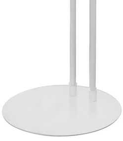 Piantana portasciugamani da appoggio in acciaio bianco opaco Style