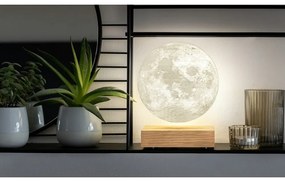 Lampada da tavolo di colore naturale (altezza totale 14 cm) Moon – Gingko