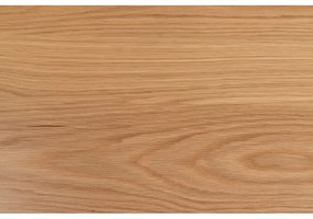 Tavolo da pranzo rotondo nero-naturale con piano in rovere ø 120 cm Soli - Actona