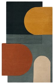 Tappeto in lana tessuto a mano 120x180 cm Lozenge – Flair Rugs