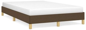 Giroletto Senza Materasso Marrone Scuro 80x200 Cm İn Tessuto /