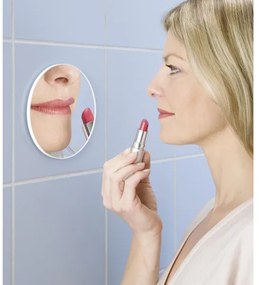 WENKO 3660010100 - Specchio cosmetico 12x12 cm, cromato lucido