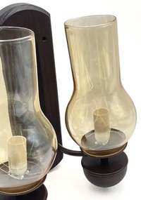 Brilagi - LED Applique COTTAGE 2xE14/40W/230V faggio/marrone