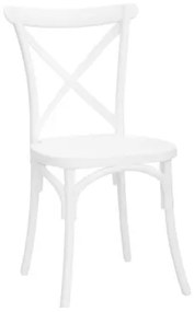 Set di sedie SAMPHENG in polipropilene bianco