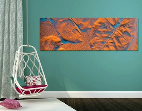 Quadro su tela – Texture interessante delle foglie
