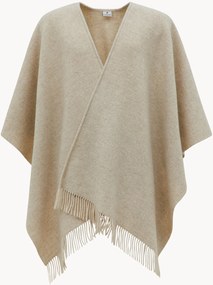 Poncho da donna in lana vergine Kim