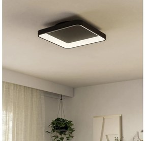 Eglo 901252 - Plafoniera LED dimmerabile LORETELLO LED/12W/230V nero + +TC
