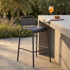 OPERA - sgabello da giardino impilabile in ferro