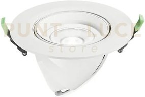 Incasso led delta bianco e silver cob 38w 4300lm cct 3000k / 4000k ...