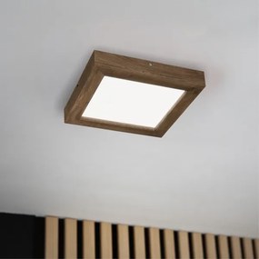 Brilagi-LED Lampada dimmerabile WOODY FRAME LED/24W/230V quercia 30x30 cm IP44 +
