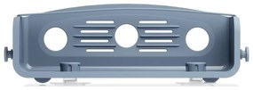 Mensola da bagno blu in plastica riciclata senza foratura Flex - Umbra