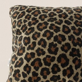 Wild cuscino in collezione Wild in microfibra impermeabile leopardo