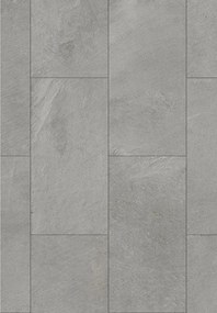 Mexen Grey Leaf pannelli vinilici 610 x 305 mm LVT Dryback 2,5 mm, supporto PVC, 4 V-Fuga, Ardesia - F1463-0610-305-255-4V1-01
