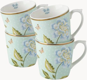 Set di 4 tazze in porcellana Heritage Collectables