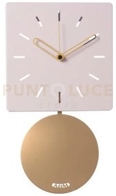 Orologio grace pendolo gelso in ferro 24x43,5cmh(profondità4cm)