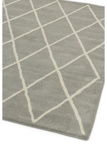 Tappeto in lana grigio tessuto a mano 200x290 cm Albany - Asiatic Carpets