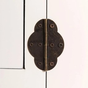 Mobiletto bianco 63x131 cm Oriente - Ixia