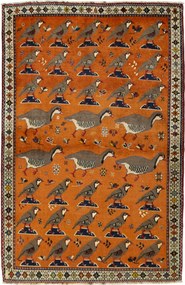 Gabbeh Tappeto persiano 130 x 200 Giallo (Iran) Annodato A Mano