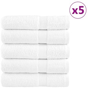 Asciugamani Da Bagno Solund 25pz Bianchi 100x150 Cm 600gsm /