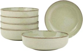Ciotoline in set verde chiaro in porcellana 6 pz 75 ml – Hermia