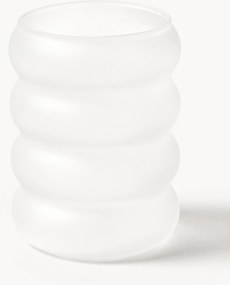 Set di 4 bicchieri in vetro soffiato borosilicato Bubbly
