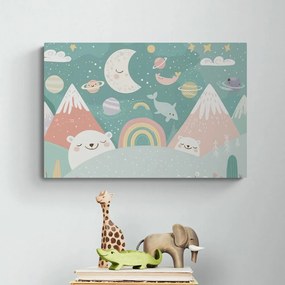 Quadro su tela – Per bambini: dal regno degli animali