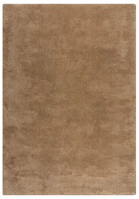 Tappeto in pelliccia sintetica marrone 160x230 cm Faroe Wool Look Fur - Flair Rugs