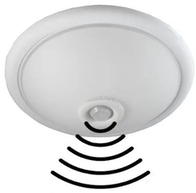 Plafoniera con sensore PLAFON 2xE27/80W/230V