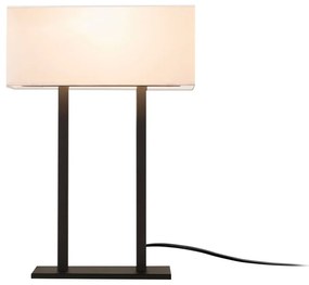 Lampada da tavolo bianco-nera (altezza 52 cm) Salihini - Opviq lights