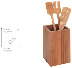 Supporto in bambù per utensili da cucina Mera - Wenko