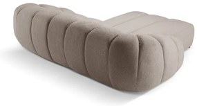 Divano angolare beige (con penisola a sinistra) Diana – Micadoni