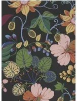 Eijffinger Carta da parati Carmen 1 - Schwarz Rosa Blau
