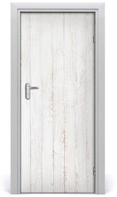 Adesivo per porta interna Sfondo di legno 75x205 cm
