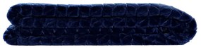 Coperta DKD Home Decor Frecce Blu Marino (130 x 170 x 2 cm)
