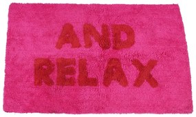 Tappetino per il bagno rosa 50x80 cm And Relax – Rex London