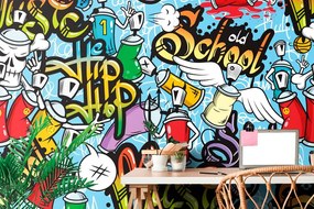 Carta da parati – Street art allegro