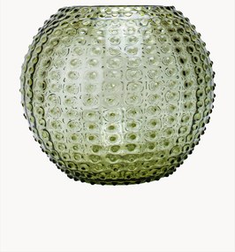 Vaso fatto a mano con rilievo Hobnail Globe, alt. 22 cm