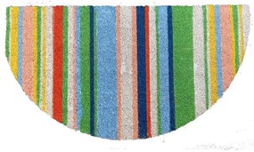 Zerbino Candy Mezzaluna Arcobaleno in Cocco Naturale – 40x75 cm