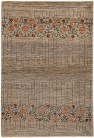 Loribaft Tappeto 120 x 170 Marrone (Iran) Annodato A Mano