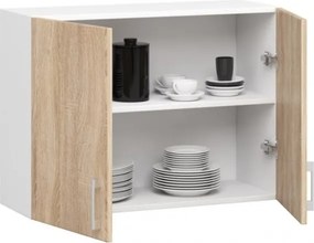 Cucina Lineare 180 Cm Moderna Componibile Rovere Effetto Legno Tania