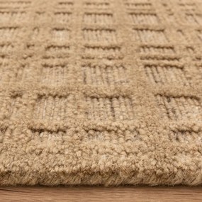 Tappeto beige tessuto a mano con lana 120x170 cm Thatch Honey - Asiatic Carpets