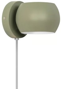 Nordlux - Faretto da parete orientabile BELIR 1xG9/5W/230V verde