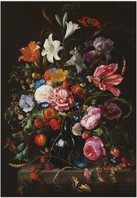 Carta da parati in tessuto non tessuto Golden Age Flowers
