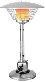 Costway Riscaldatore per giardino a gas propano con protezione antigoccia e antiraffreddamento, Riscaldatore da 4000w 2 Colori